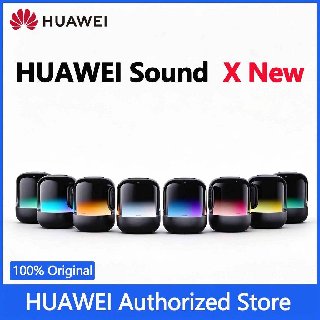 Original HUAWEI Sound X New Smart Speaker 8 Drivers 3Way HiRes Auo 360° RGB Light Bluetooth Speaker