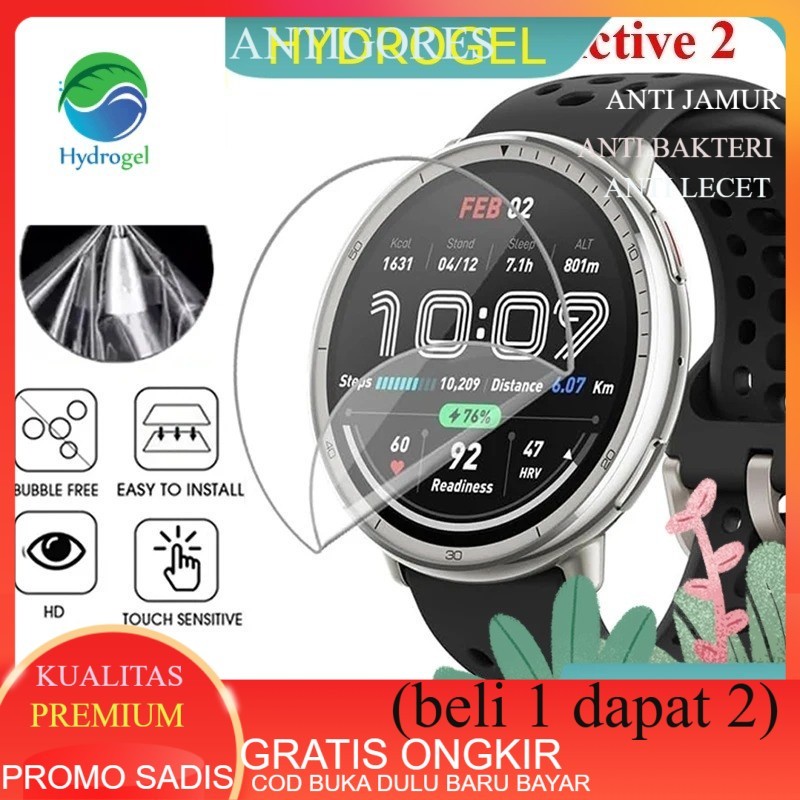 Hydrogel Amazfit Active 2 Anti Gores Jelly Screen Protector Amazfit Active 2