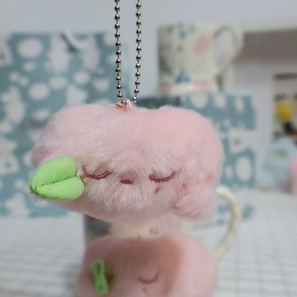 [PO] NCT 127 Jung Jaehyun Peach Doll Plush Keychain