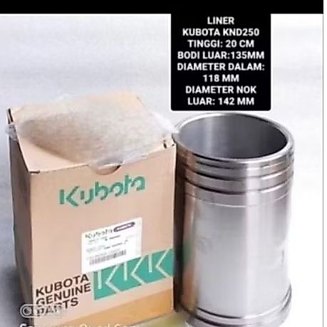 Cylinder Liner KND250 boring mesin diesel