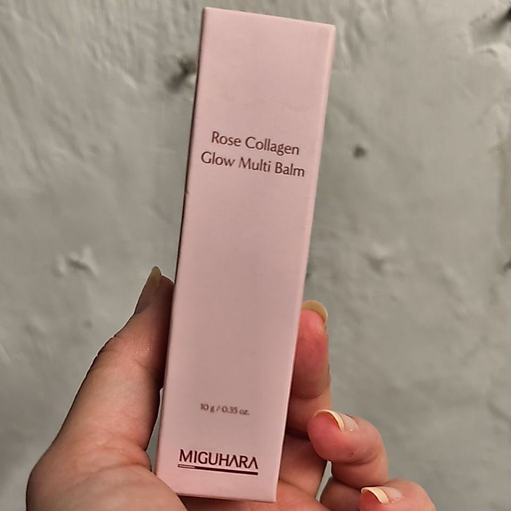 NEW MIGUHARA ROSE COLLAGEN BALM 10GR