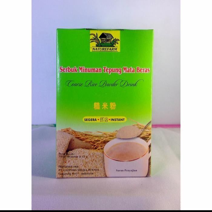 

Nature farm serbuk tepung mata beras - 500 gram