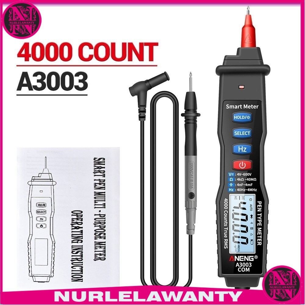 

- ANENG Digital Multimeter Voltage Tespen Tester Pen - A3003 -