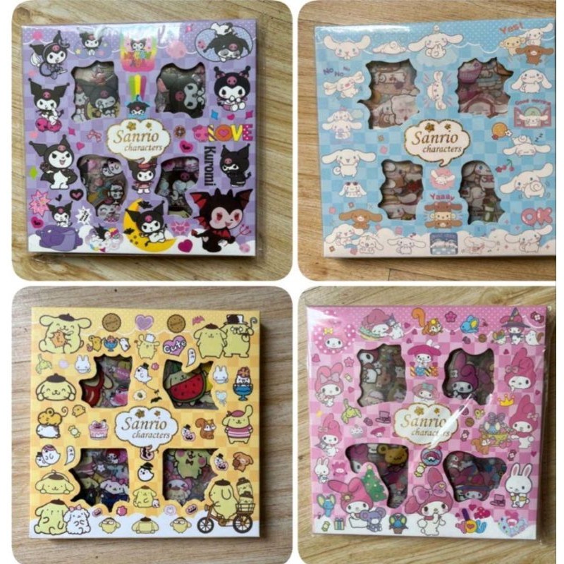 

Sticker Momo Aesthetic Motif Kartun Korea Lucu Anti Air Dekorasi Handbook Scrapbook DIY Viral 100 Lembar