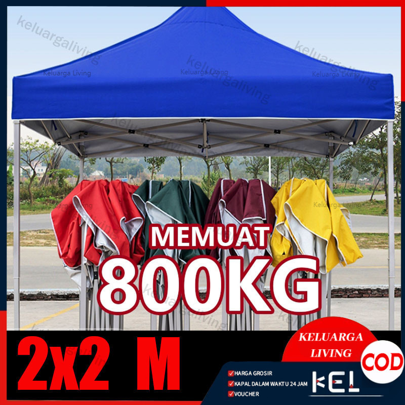 Tenda lipat 3x3/Tenda Lipat Jualan/tenda jualan 2x2/Tenda Bazar 600D Outdoor/Tenda Bazar Pameran/Ten