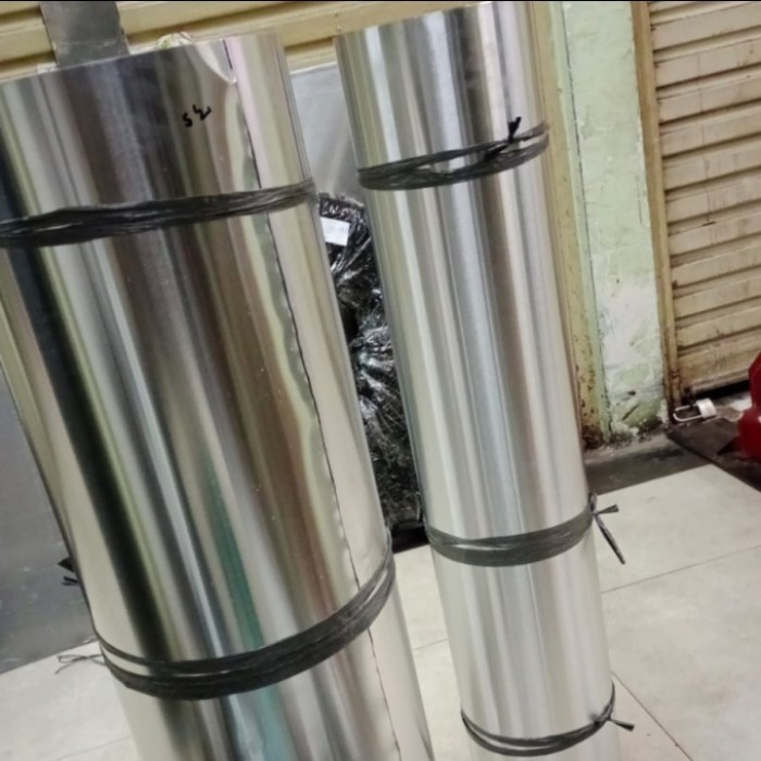 Seng Alumunium 0.5mm / Plat Seng Alumunium 0.5mm 1x25 Meter