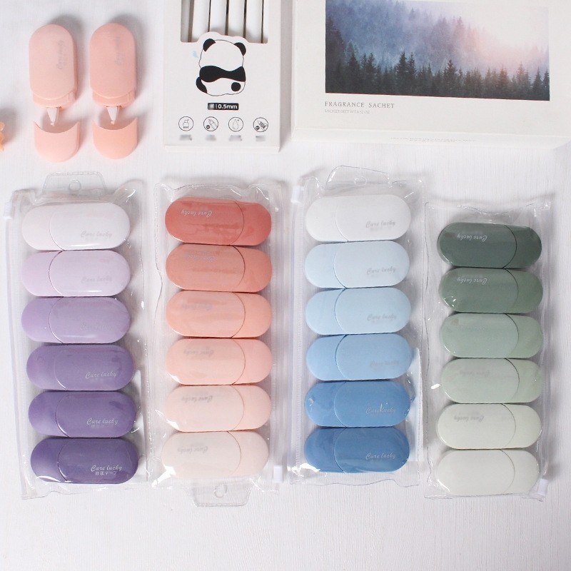 

New Eeghrerr Set 6 Pita Koreksi Tip-ex Kertas Correction Tape Lucu Aesthetic Stationery korea Alat Tulis Pink School stuff perintilan sekolah lucuPremium