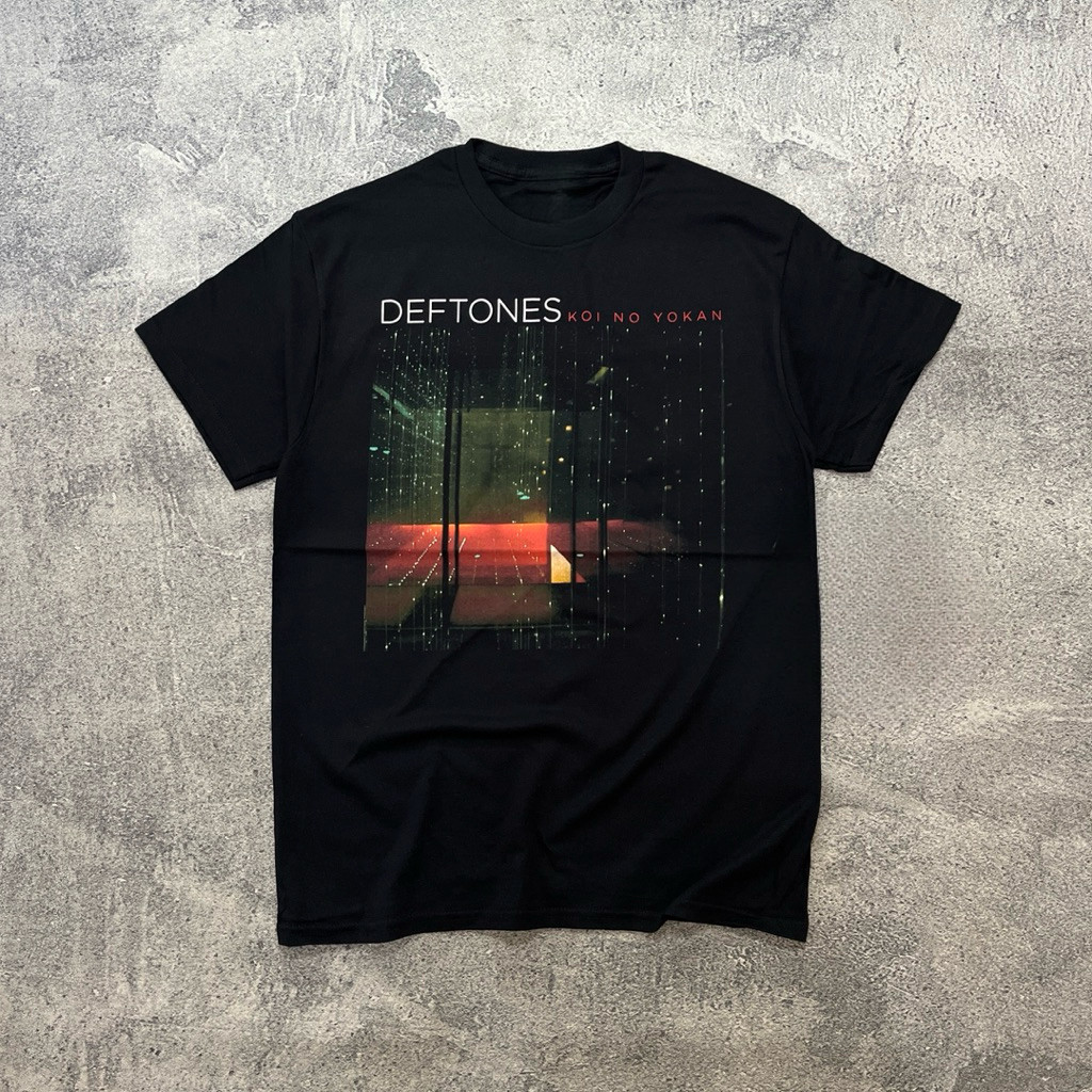 T-SHIRT / KAOS BAND OFFICIAL DEFTONES - KOI NO YOKAN COD