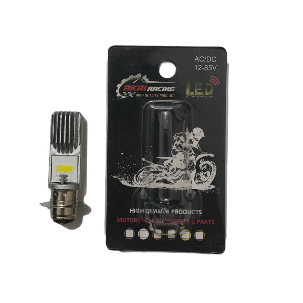 Lampu Depan Led H6 Bohlam Lampu Depan Led Kaki Akai Racing Universal Motor Bebek & Matic