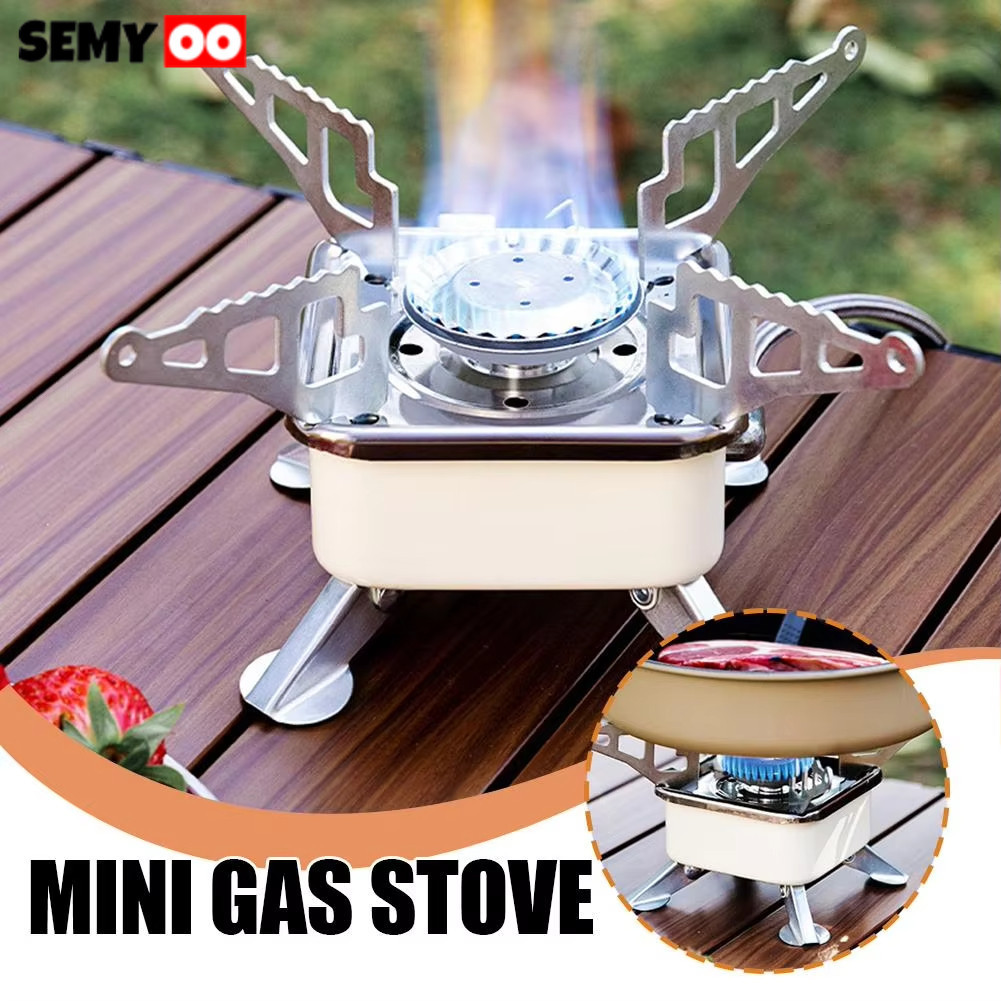 SEMYOO Kompor Portable Camping/kompor Mini Camping/kompor Kecil Camping/kompor Lipat Camping/kompor 