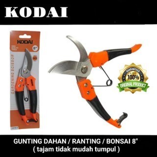 

KODAI gunting dahan / ranting / bonsai 8" ( super tajam ) jaminan asli original