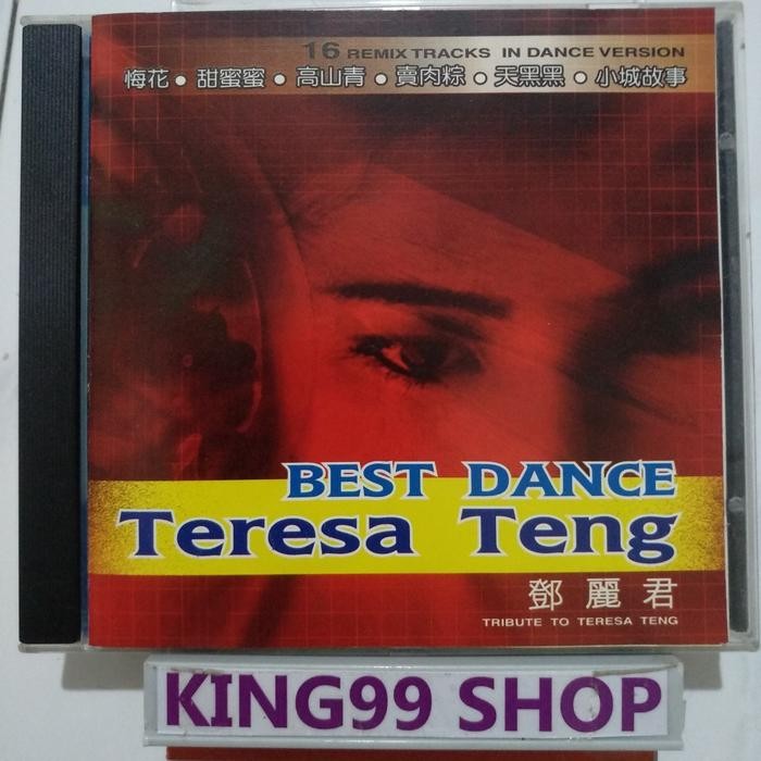 CD BEST DANCE - TERESA TENG (TRIBUTE TO TERESA TENG). 16 remix tracks in dance version. cai qin tsai