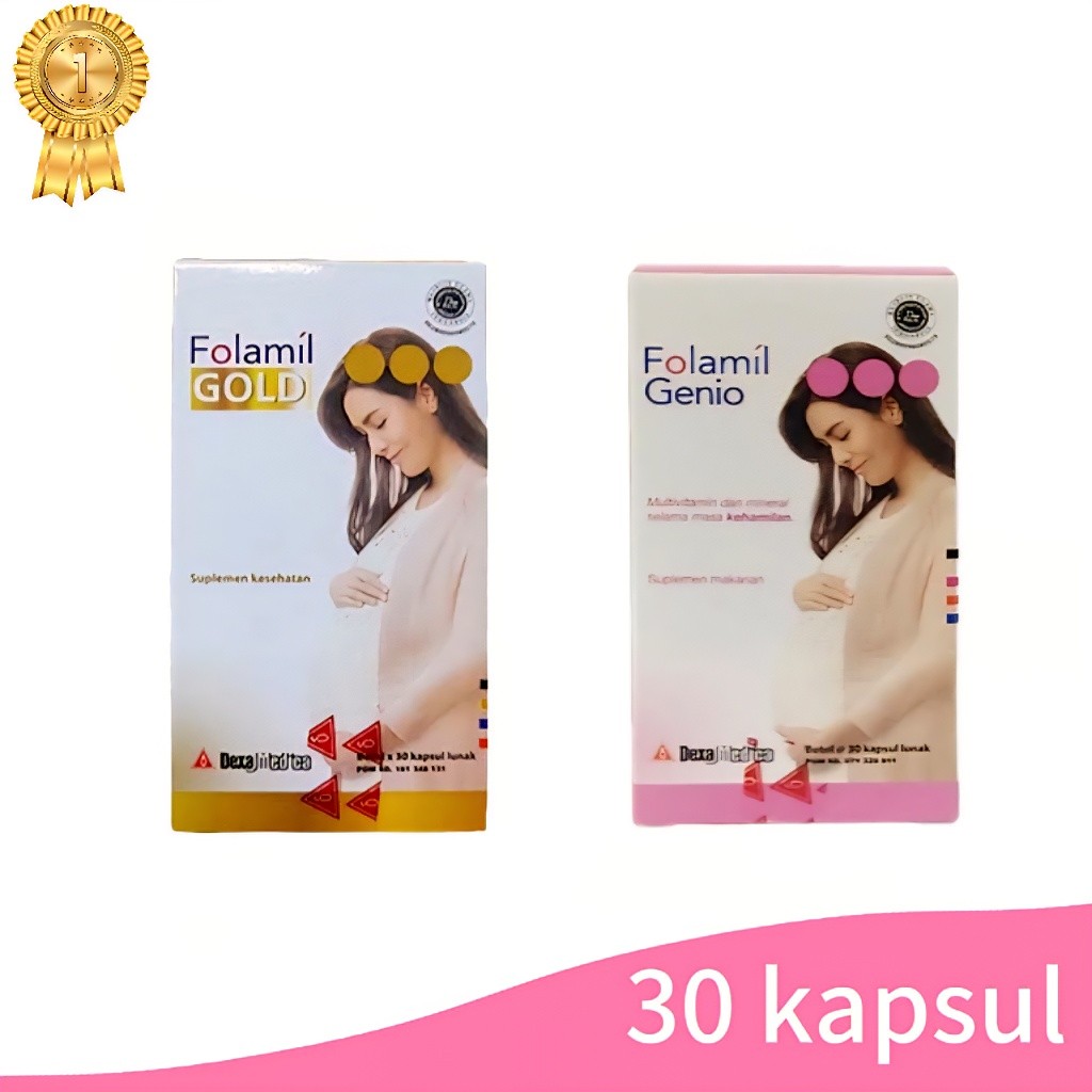 Folamil Gold -  Folamil Genio 30 Kapsul