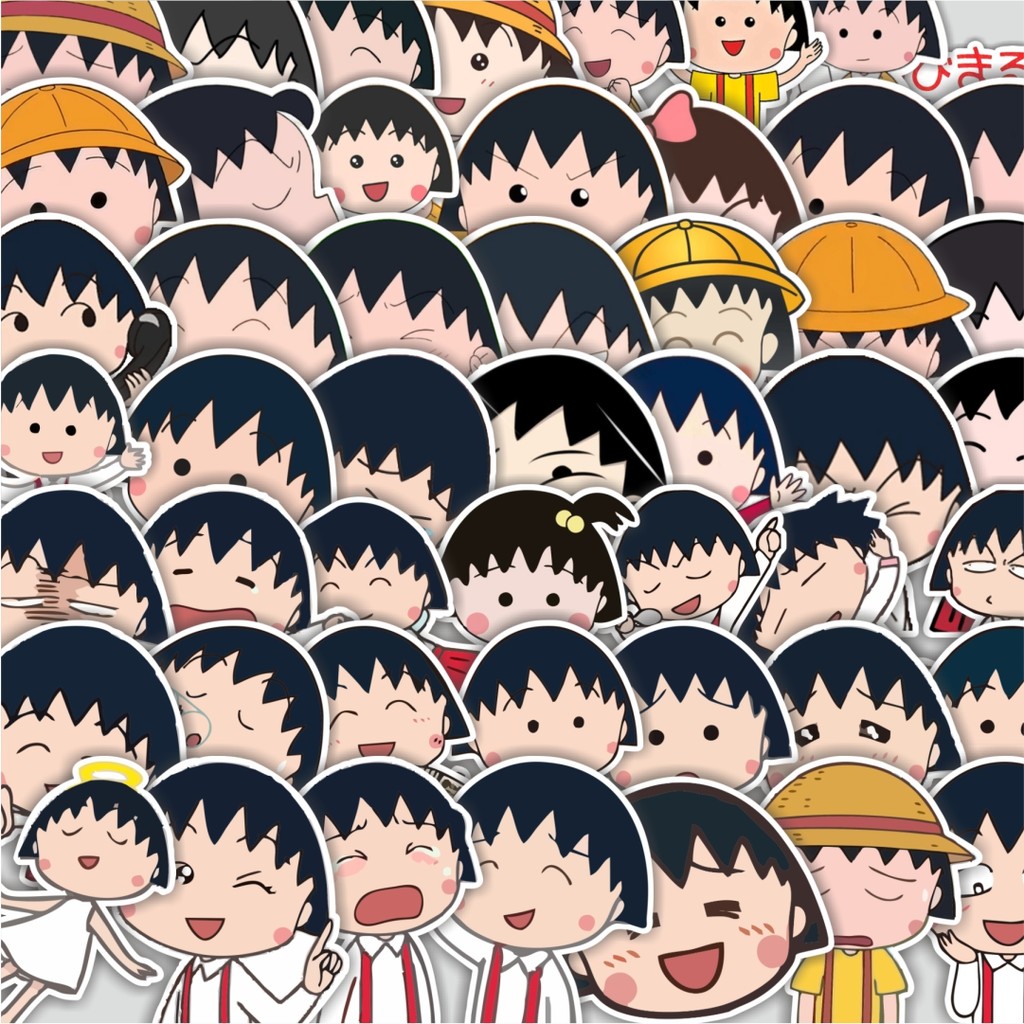 

Stiker Cutting Pack Stiker Kartun Chibi Maruko Chan Isi 100Pcs Series Aesthetic Lucu Keren Untuk Koper Bahan Vynil