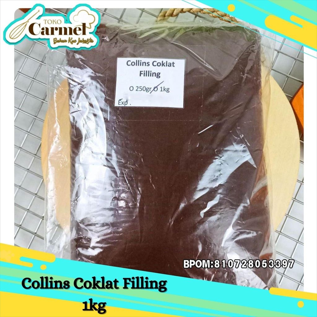 

Coklat Filling COLLINS 1 kg - Selai Coklat Pasta Ekonomis Murah