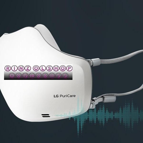 MASKER LG AP551BWFA GEN 2 PURICARE MASK WEARABLE AIR PUTIFIER AP551 - Putih