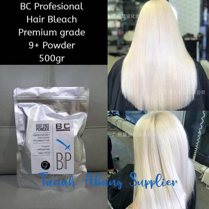 PROMO  BC Professional Bleaching Powder Premium Korea 500gr Grade A Cairan Bleach Rambut Bulu Multif