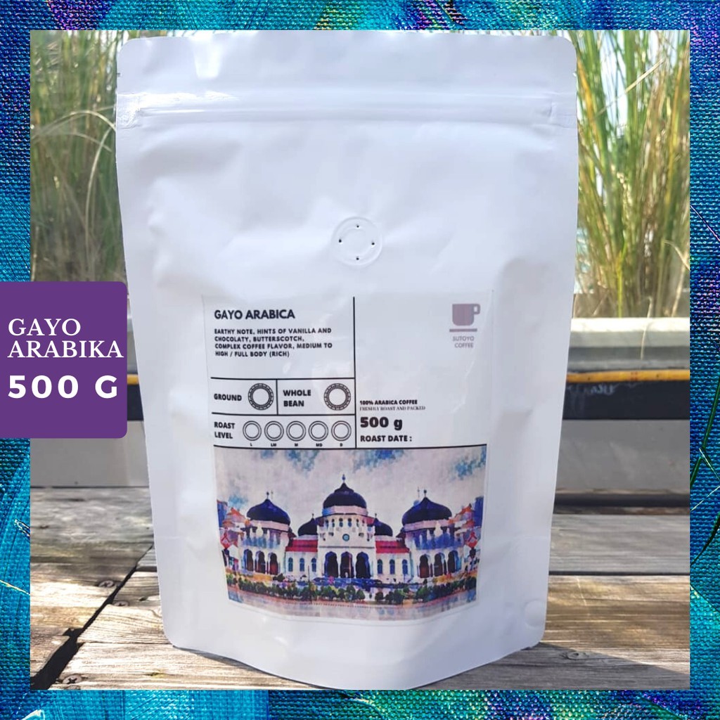 

JAMIN MURAH !!!SUTOYO COFFEE - Kopi Aceh Gayo Arabika 500 Gram(BISA LANGSUNG ORDER)