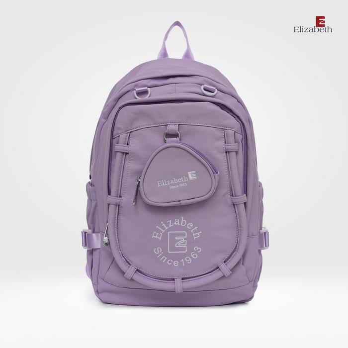 ORIGINAL Tas Sekolah Elizabeth Backpack 0725-1308 - Purple