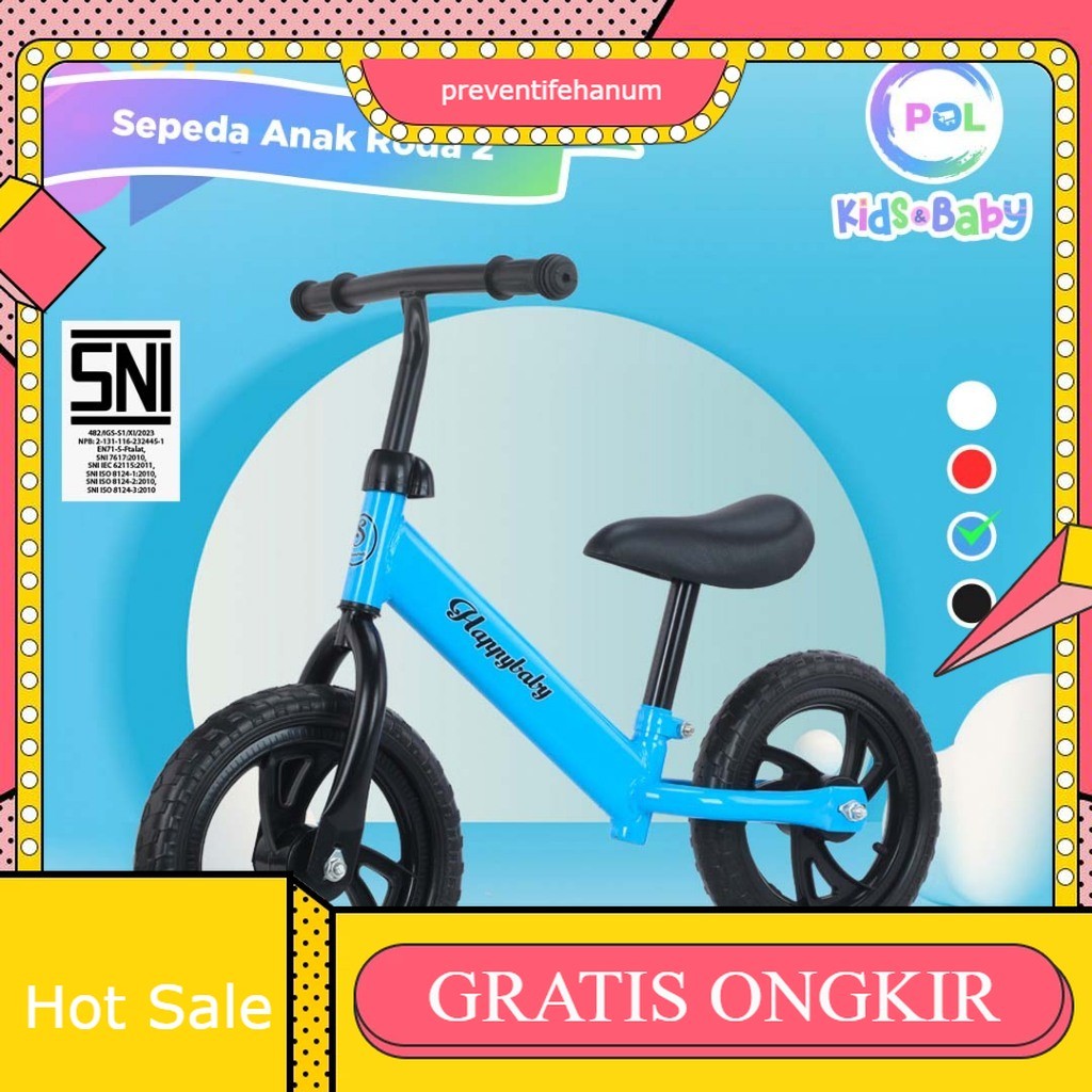 Sepeda Anak Roda 2 Tanpa Pedal