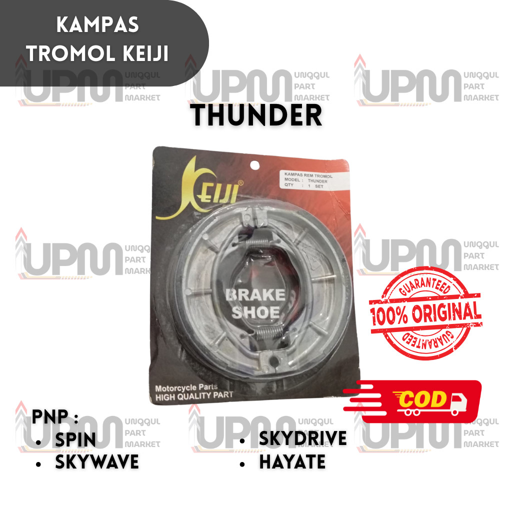 KAMPAS REM BELAKANG THUNDER 125 SPIN KAMPAS REM TROMOL KEIJI