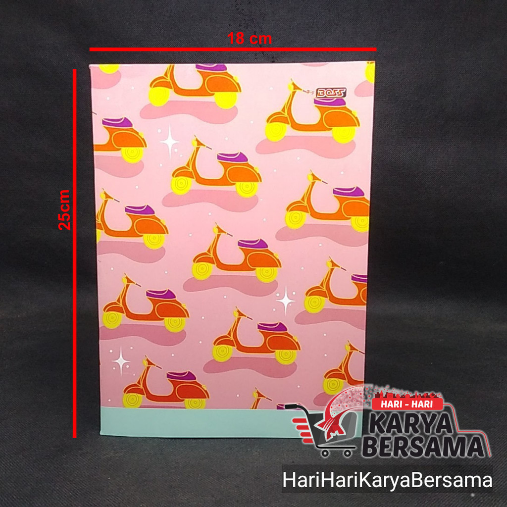 

BUKU TULIS BIG BOSS UKURAN BOXY ISI 42 LEMBAR