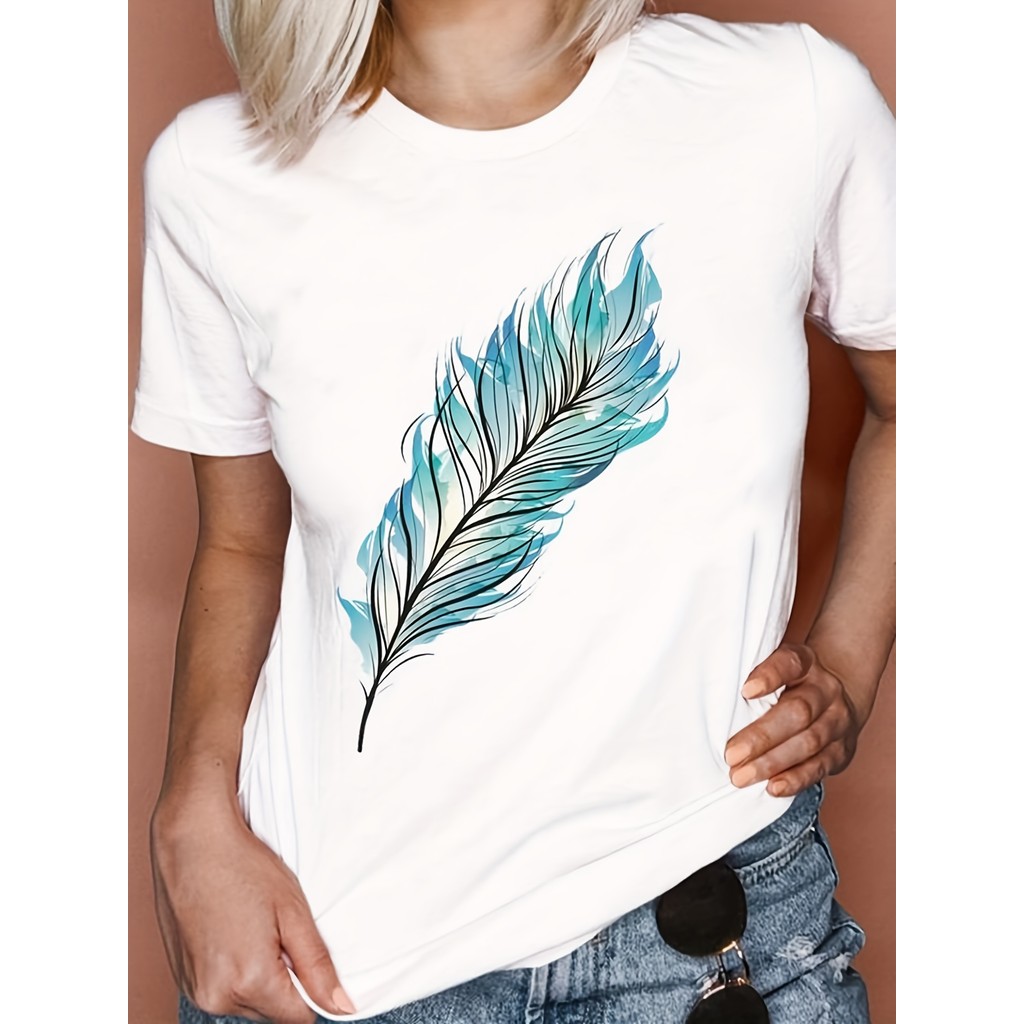 Kaos Pria Surfing Katun 220g - Baju Pantai Lengan Pendek Keren