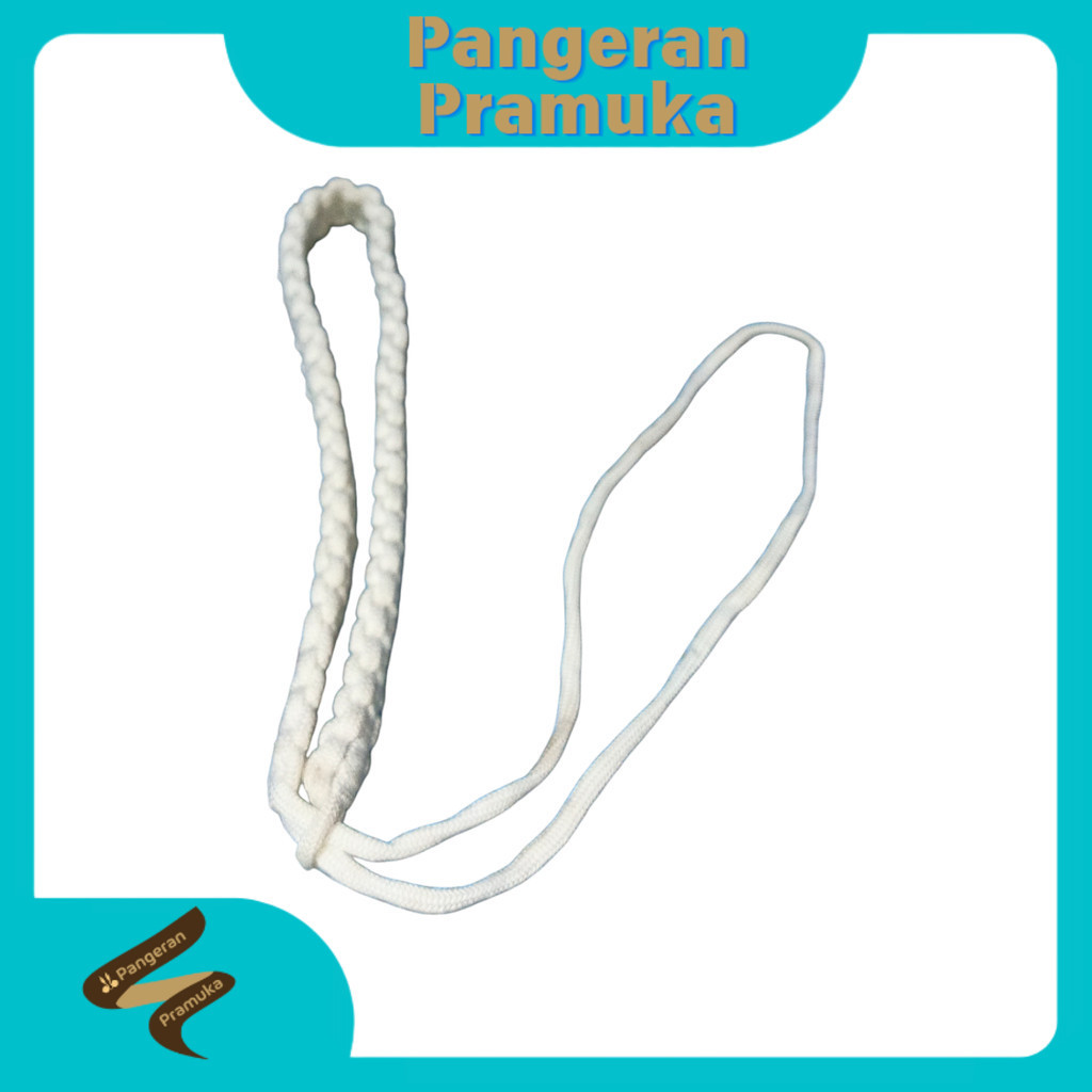 

Talikur Putih Tanggung Pocil Tali Peluit Pramuka