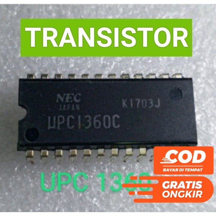 IC UPC1360 TRANSISTOR IC UPC 1360