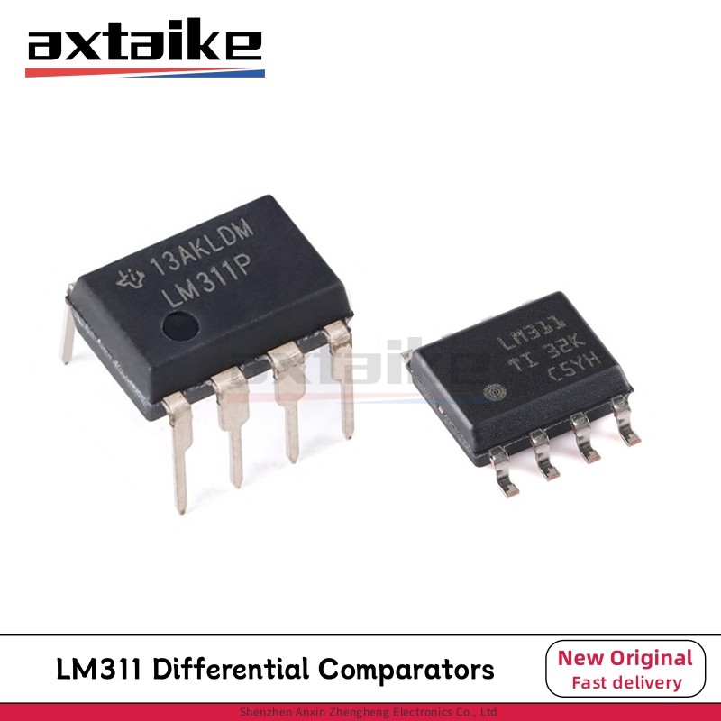 20PCS LM311 DIP-8 SOP-8 LM311P KA311 LM311DR LM311DT LM311DR2G LM311N LM311MX 311 SMD Differential C
