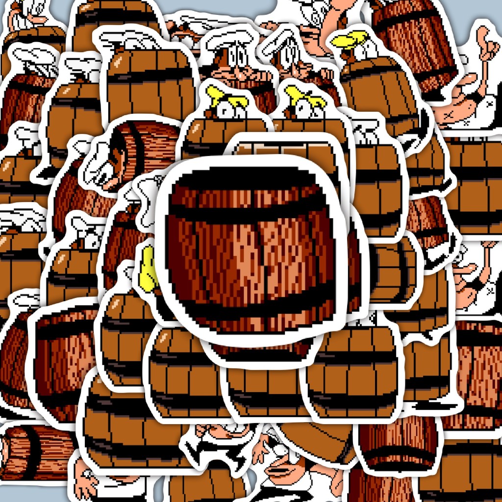 

100PCS Lucu Stiker Pizza T Pepi V19 Stiker Aesthetic Stiker Anti Air Stikers Berperekat Waterproof sticker decal buat Motor Helm Buku Journal Koper Casing HP Laptop Botol Minum Hadiah anak