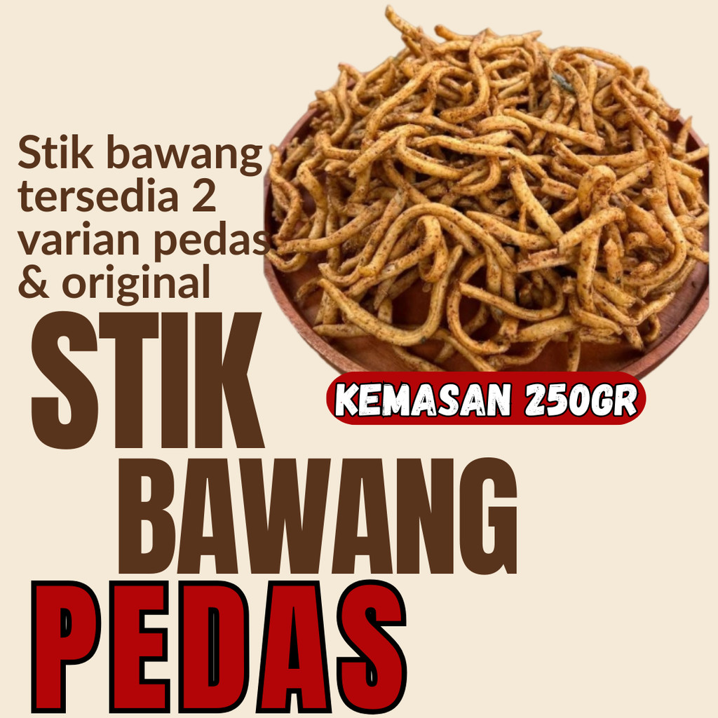 

Stik Bawang Pedas Daun Jeruk 250gram Gurih Aroma Asli