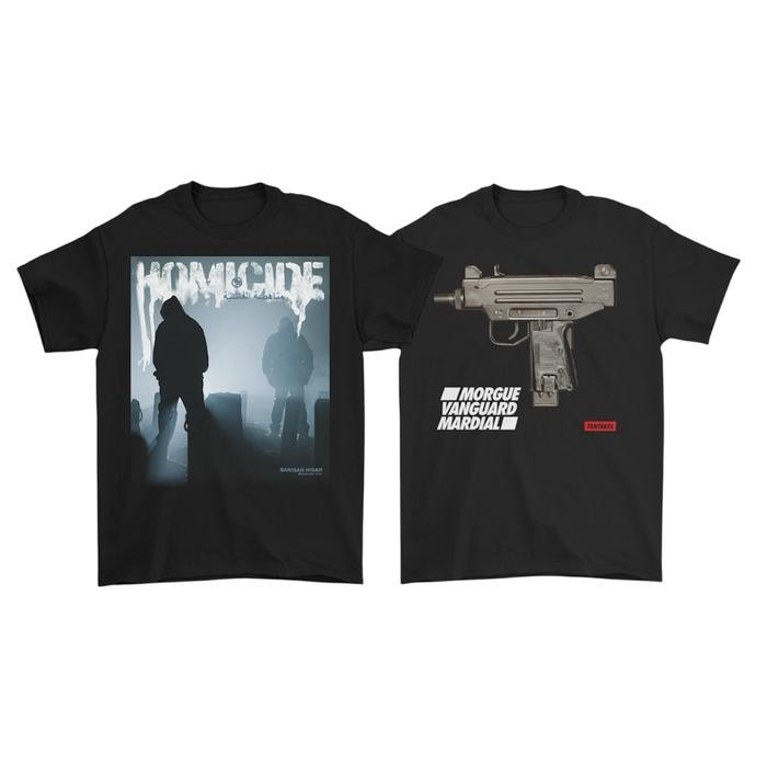 (COD) Paket Homicide - Barisan Nisan 2024 & Morgue Vanguard x Mardial - Tentakel Black Original - S
