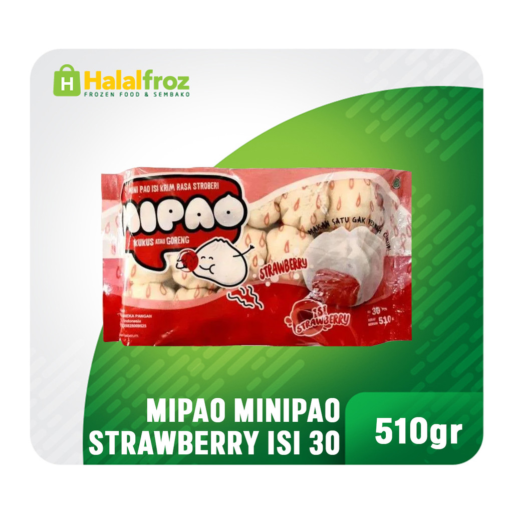 Mipao Minipao Strawberry isi 30