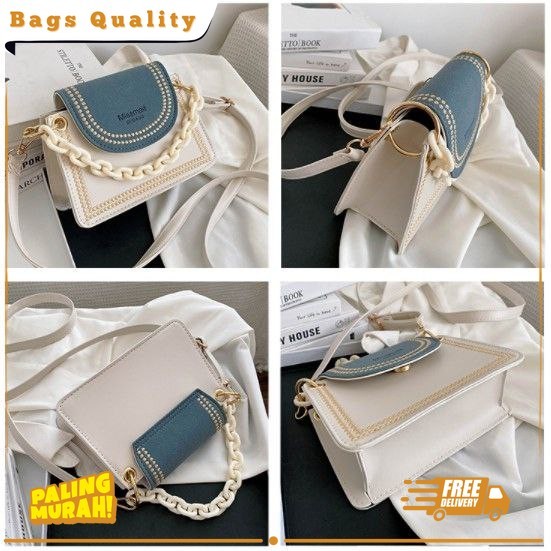 TAS WANITA XC369 - TAS IMPORT - TAS JAKARTA - TAS SLEMPANG - TAS WANITA - 