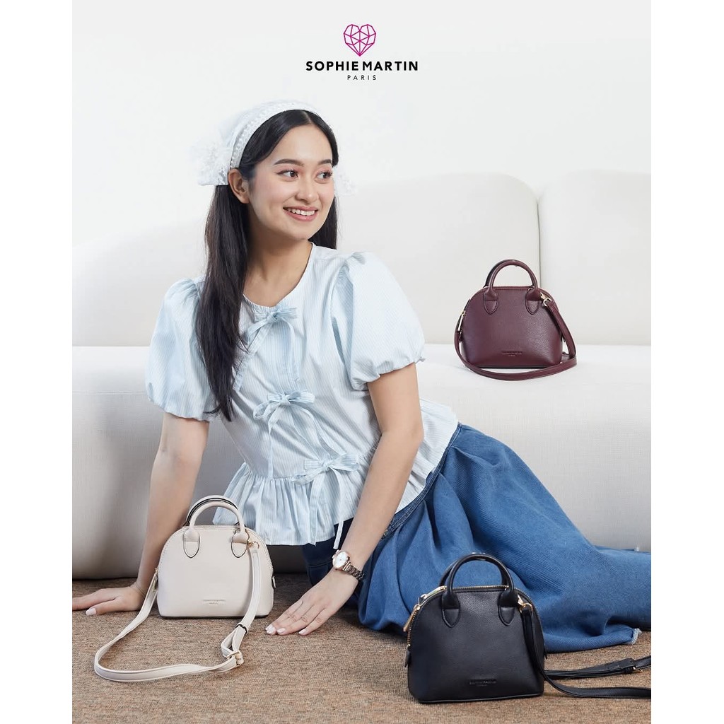 Tas Selempang Wanita Cecillia Small Bag Sophie Martin Original Berkualitas Terbaik