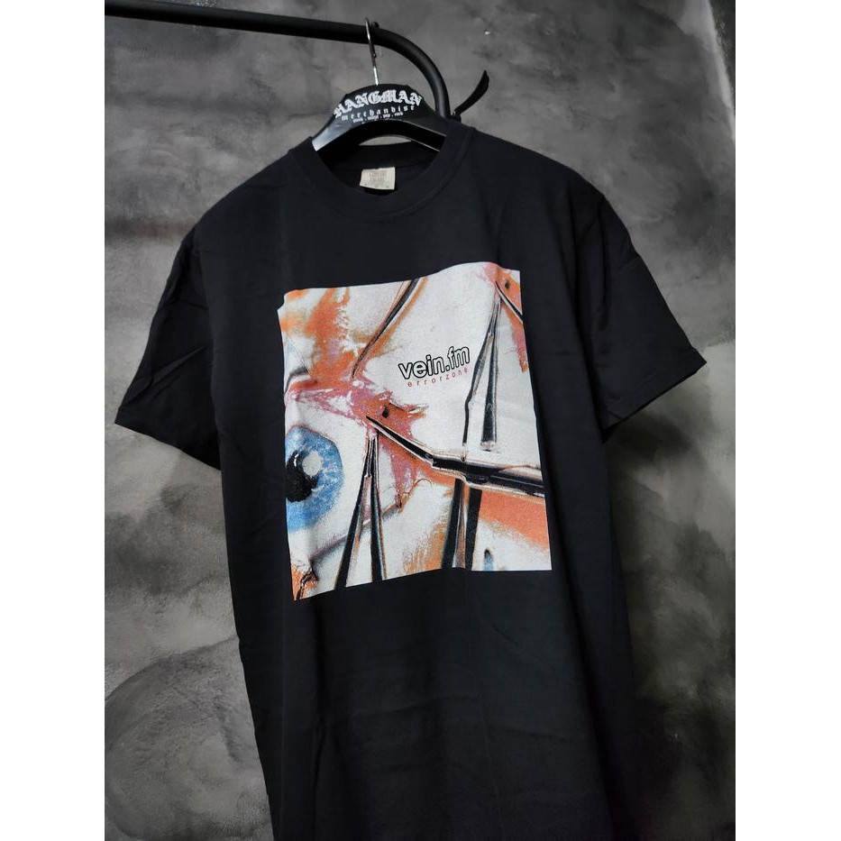 (COD) Official Vein.FM - Errorzone Tshirt Kaos Band - M