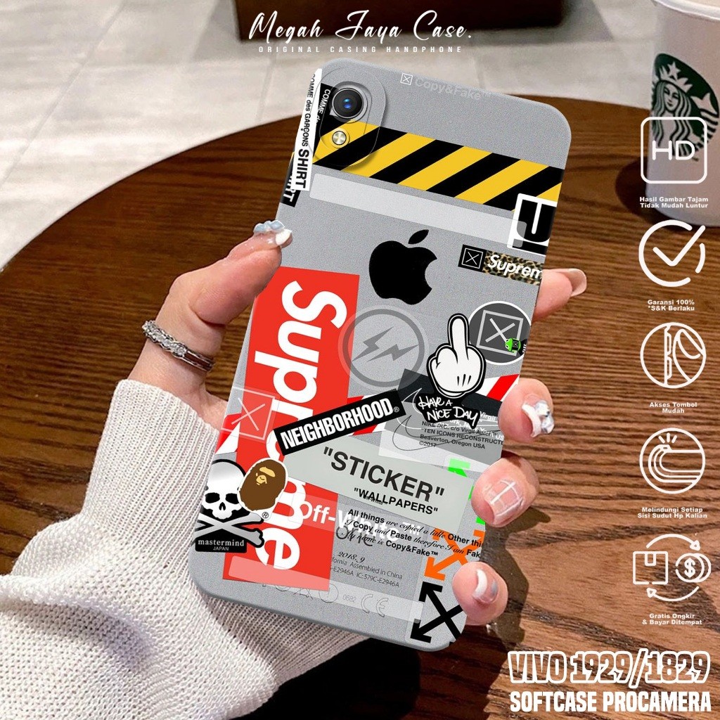 Softcase Hp VIVO 1820 / VIVO 1929 - Case Hp VIVO 1929 / VIVO 1820 Motif BA - Casing Hp VIVO 1929 - S