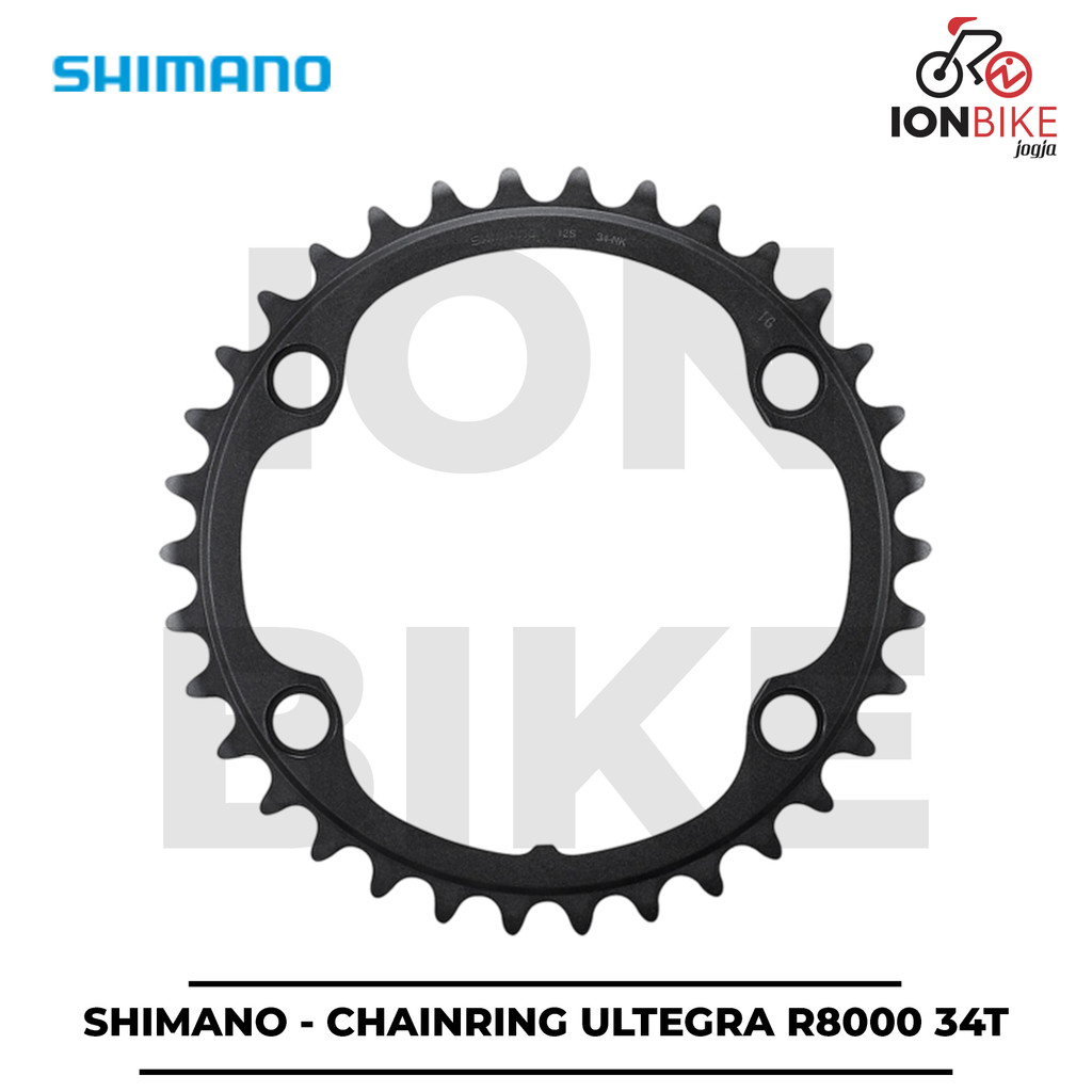 Chainring Shimano Ultegra 34T For FC-R8000 11 Speed R-8000 Chain Ring Gear Depan Kecil 34 T Roadbike