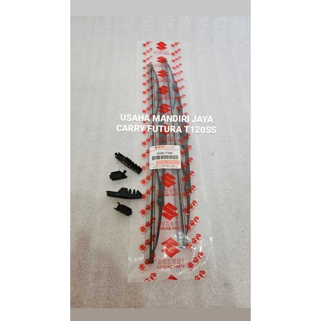 WIPER BLADE CARRY FUTURA T120SS 1SET 2PC KARET WIPER FUTURA CARRY T120SS 1SET 2PC