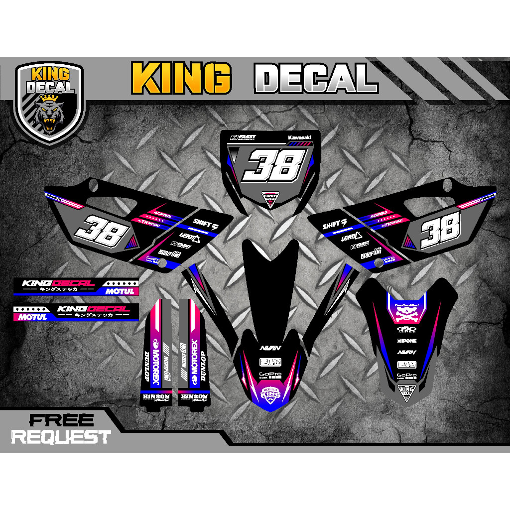 DEKAL MOTOR DECAL STICKER YZ 85 BEBEK STANDAR / DECAL YZ 85 / DECAL STIKER VARIASI YZ 85 / STICKER Y