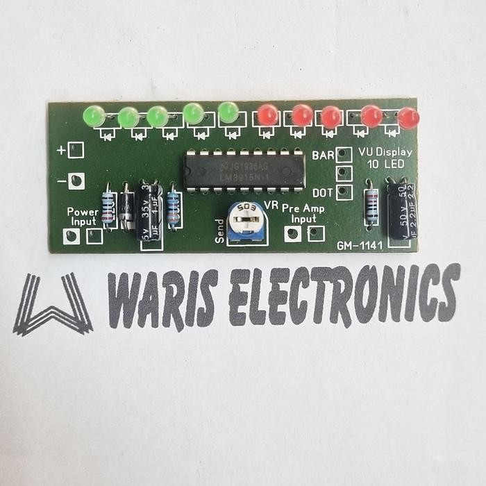 VU Display 10 LED Amplifier GM1141 Berkualitas
