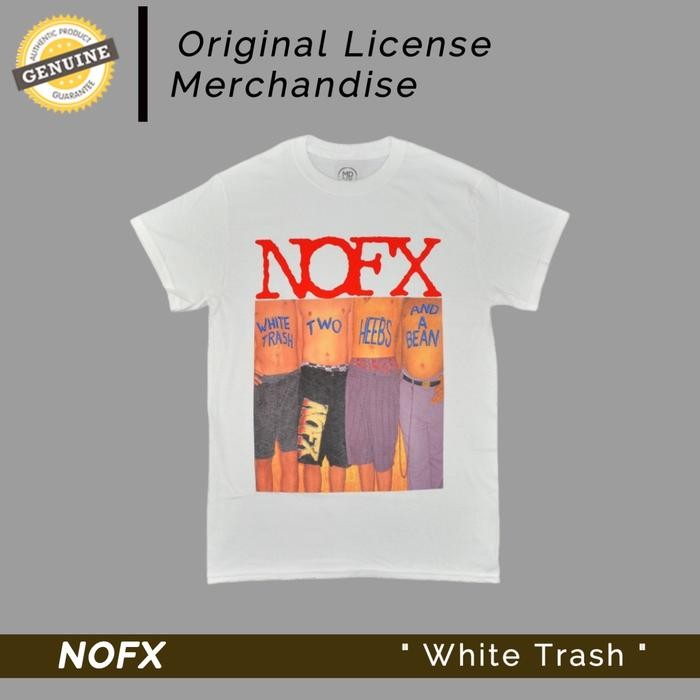 (COD) NOFX Nofx Band Music Punk Kaos T Shirt Original Official ORI Import - S
