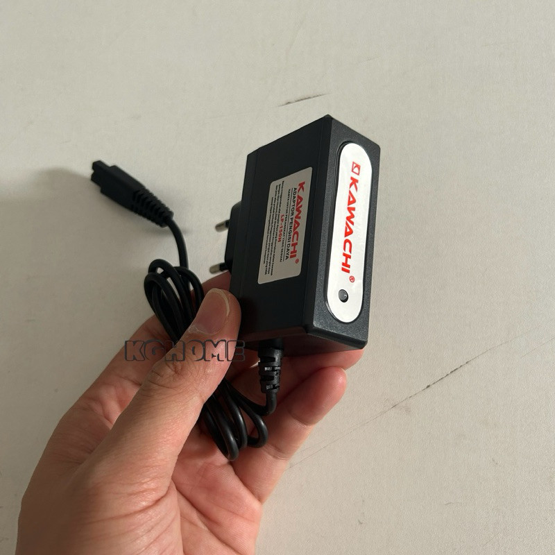 CAS SENTER KEPALA KAWACHI LP 100 G LP 150 H 1200MAH CHARGER ADAPTOR CAS GEPENG ANGKA 8 - FAST CHARGI