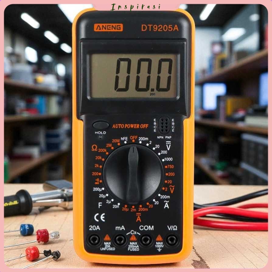 ANENG Digital Multimeter Voltage Tester - DT9205A