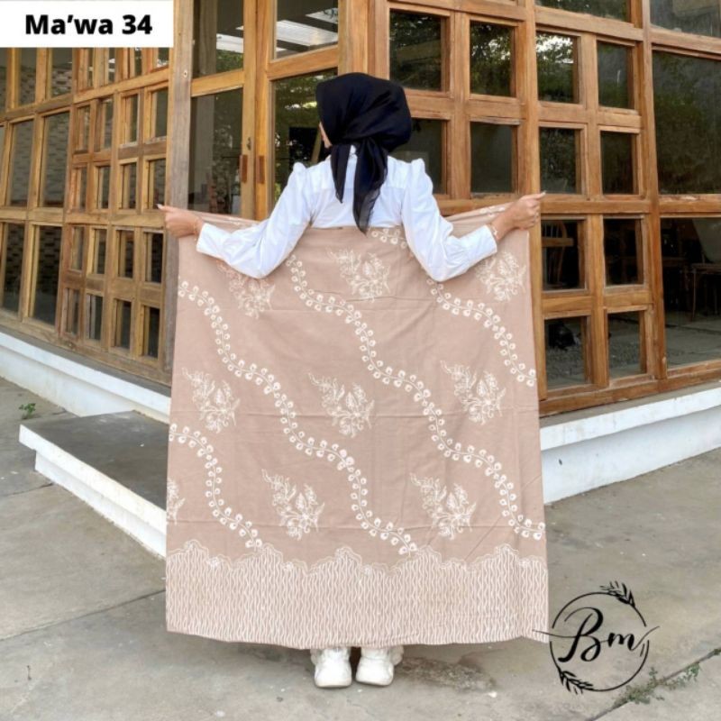 Sarung Katun Santri Putri wanita Dewasa Inara Banyu Mahda Ashima Aqil mufida