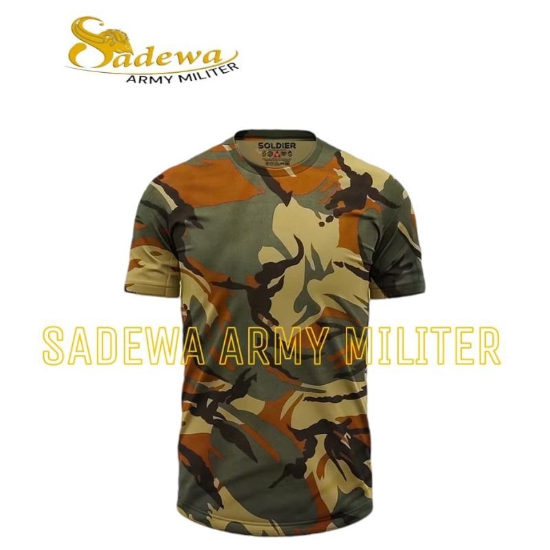 kaos loreng dryfit libanon kaos loreng army lengan pendek terbaik termurah