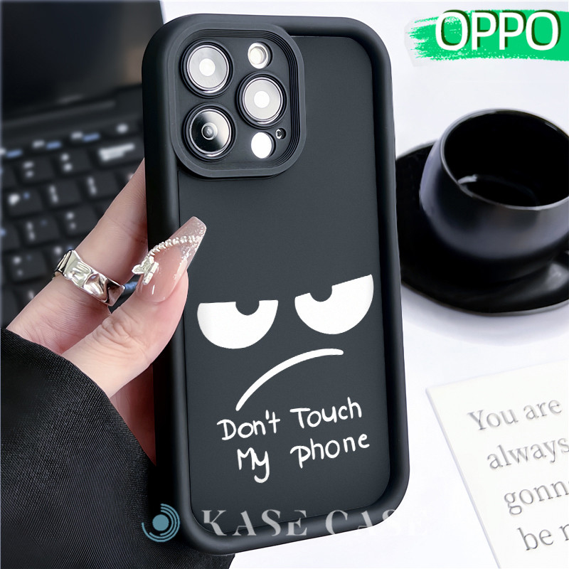 Lucu Expressions Silicone SoftCase OPPO A18 A16 A15 A3s A5S A60 A17 A17K A54 A53 A12 A58 A31 A1K A77
