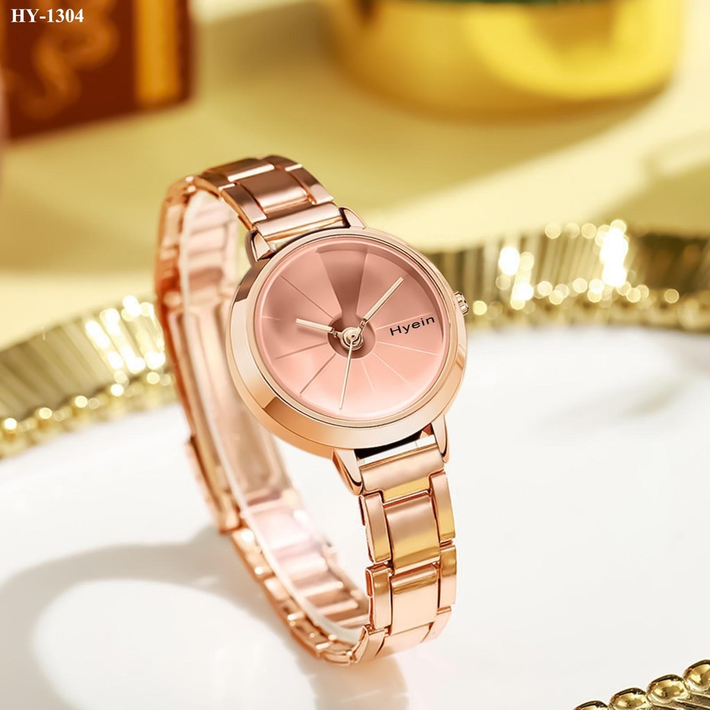 Jam Tangan  Hyein Jam Tangan Wanita 1304 Rantai