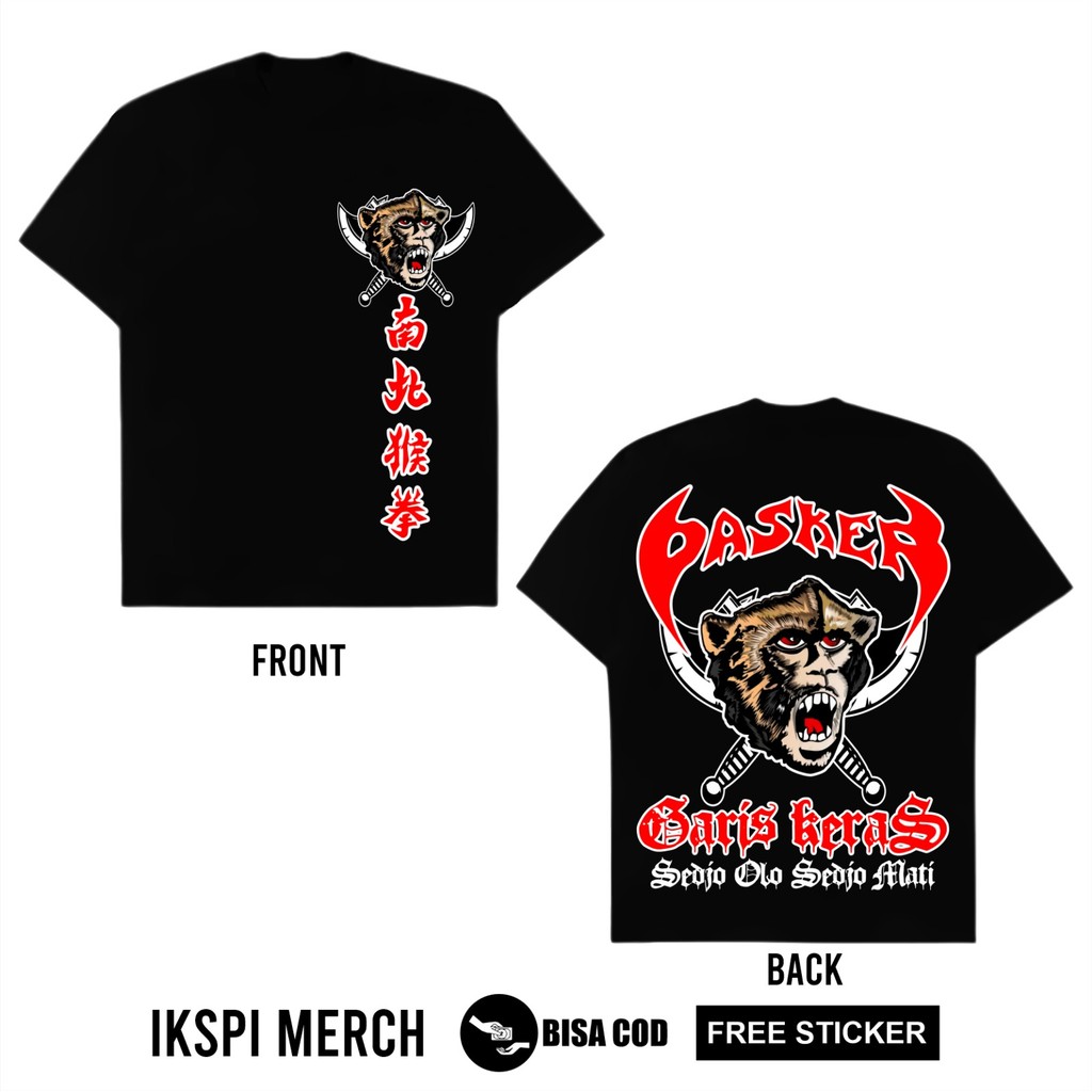 KAOS IKSPI PASKER GARIS KERAS SEDJO OLO  KAOS MAWAR IKSPI - KAOS IKSPI TERBARU - KAOS IKSPI SIMPEL -